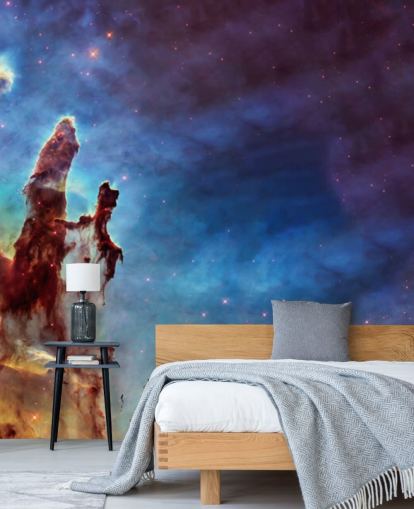 Orange Nebulosa klo mot färgstark bakgrund Orange Nebulosa klo mot färgstark bakgrund