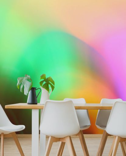 Buntes Glühen abstraktes Wandbild Buntes Glühen abstraktes Wandbild