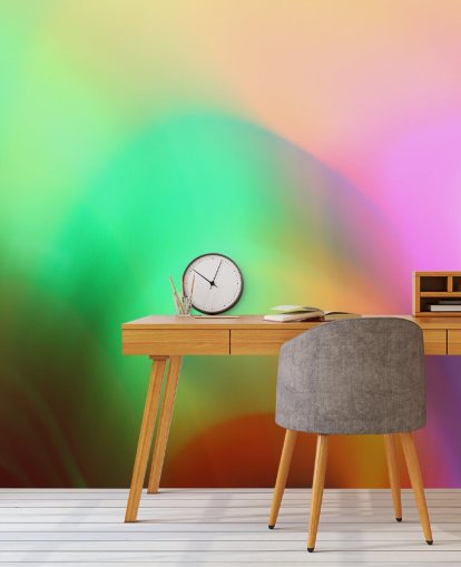 Colourful Glow Abstract Mural Colourful Glow Abstract Mural