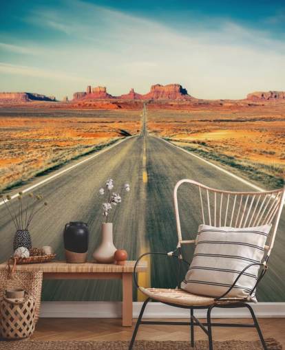 Highway i Desert Wallpaper