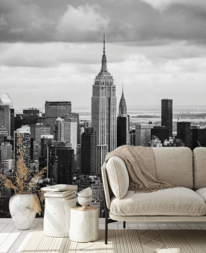 Black and White New York Skyline Wallpaper Black and White New York Skyline Wallpaper
