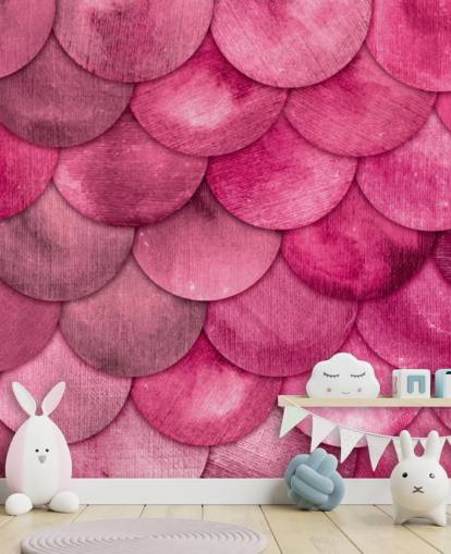 papel de parede rosa sereia escalas papel de parede rosa sereia escalas