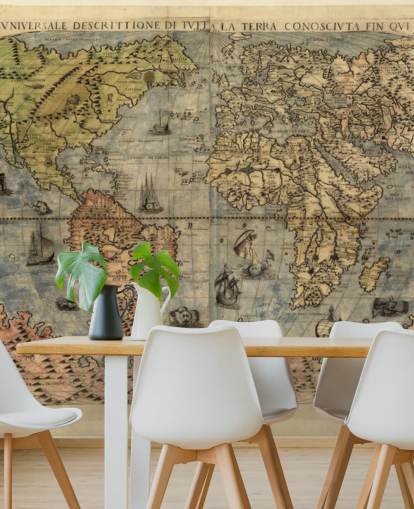 Map of Ancient World Wall Mural