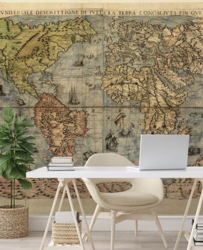 Map of Ancient World Wall Mural