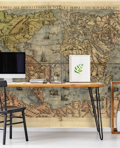 Map of Ancient World Wall Mural