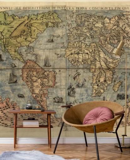 Map of Ancient World Wall Mural