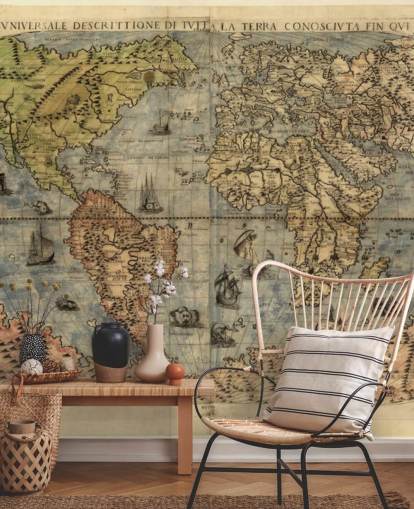 Map of Ancient World Wall Mural