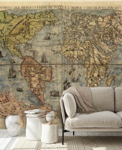 Map of Ancient World Wall Mural