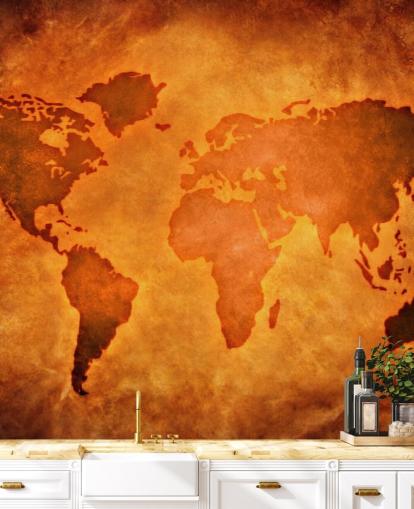 Unique Leather World Map Wallpaper Unique Leather World Map Wallpaper