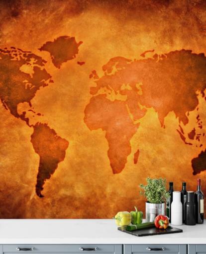 Unique Leather World Map Wallpaper Unique Leather World Map Wallpaper