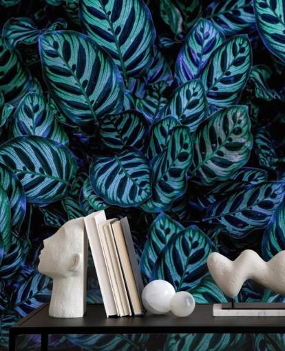 Papel pintado Hoja rayada