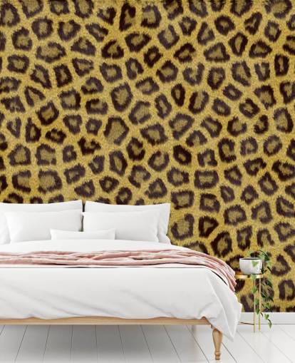 Leopard Print Vægmaleri