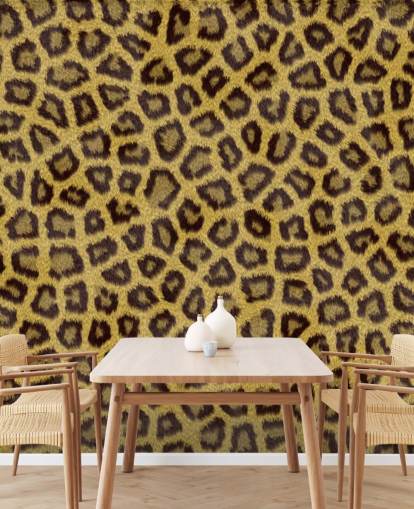 Leopard Print Veggmaleri Leopard Print Veggmaleri