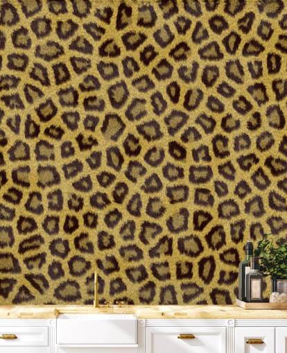 Leopard Print Wall Mural