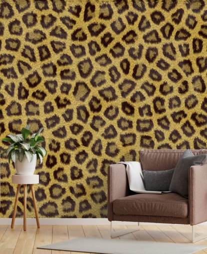 Leopard Print Wall Mural