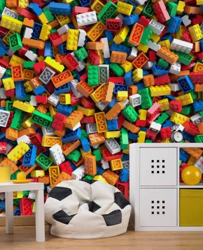 pilha de tijolos de brinquedo papel de parede pilha de tijolos de brinquedo papel de parede