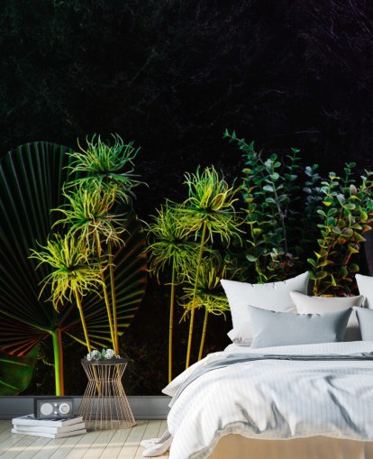 Moonlit Tropiske planter