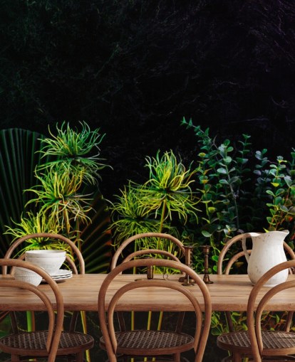 Moonlit Tropiske planter