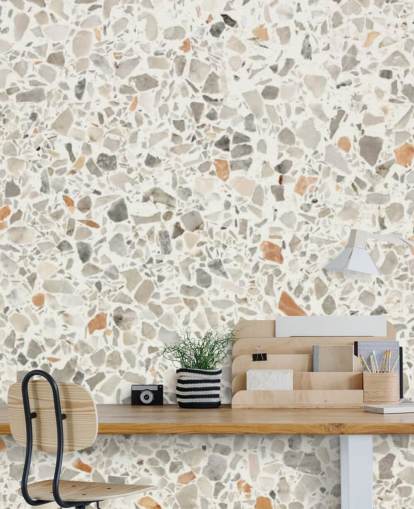 Grey, Brown and White Wallpaper