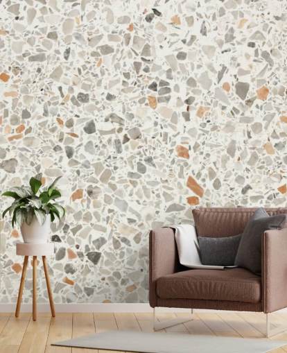 Grey, Brown and White Wallpaper