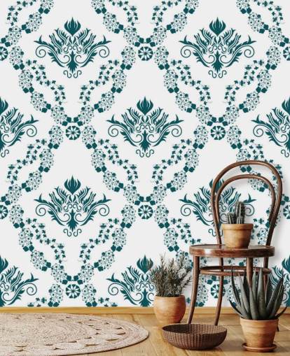 vintage white and teal pattern wallpaper vintage white and teal pattern wallpaper