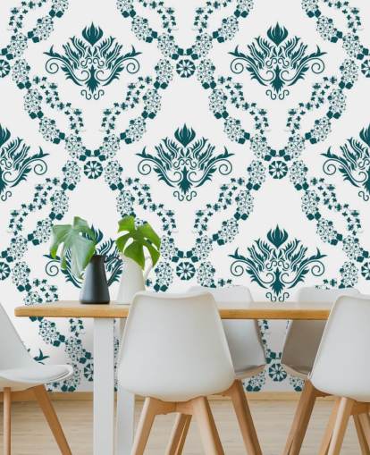 vintage white and teal pattern wallpaper vintage white and teal pattern wallpaper