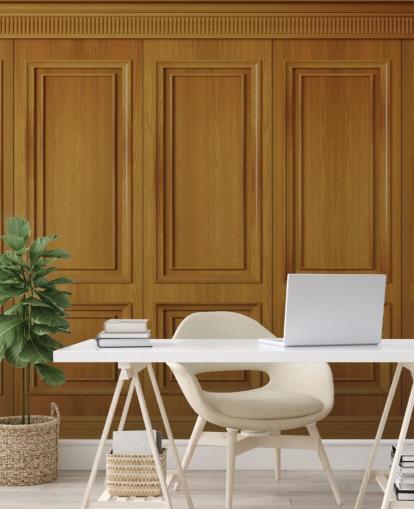 naturtræ panel tapet