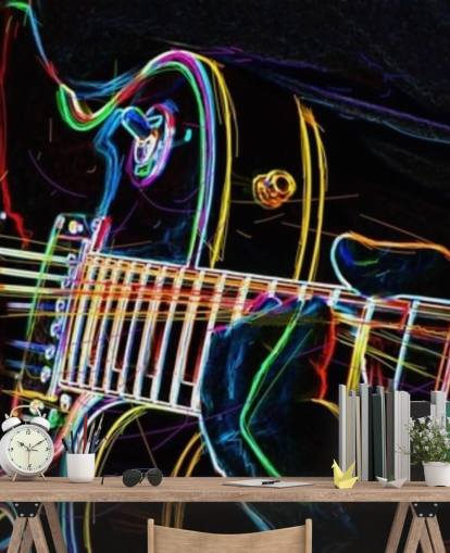 dark and colourful guitar wallpaper dark and colourful guitar wallpaper