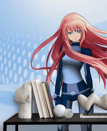 red haired anime girl wallpaper red haired anime girl wallpaper