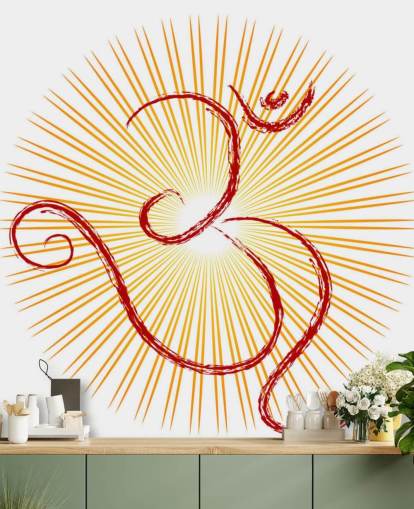 Om - the Divine Symbol of Hinduism Wallpaper