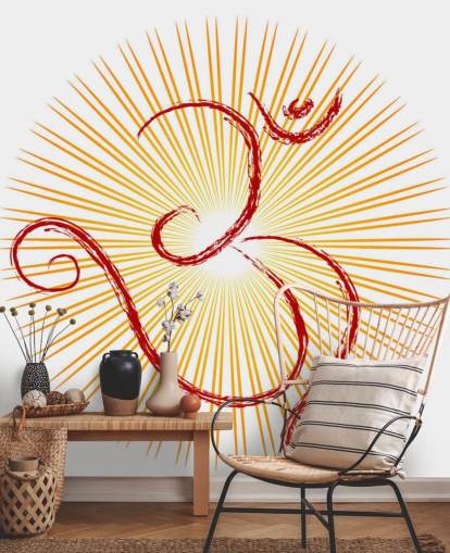 Om - the Divine Symbol of Hinduism Wallpaper