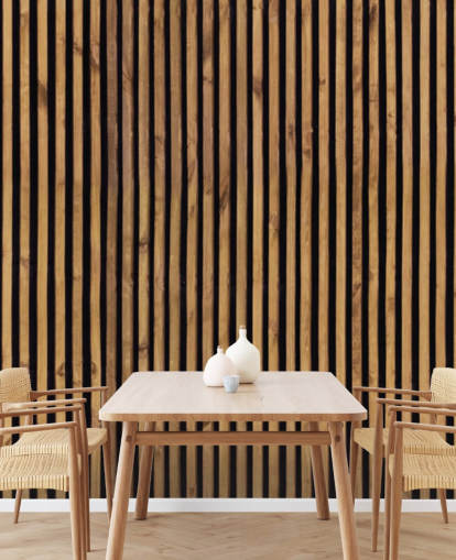 papel pintado natural de listones de madera papel pintado natural de listones de madera