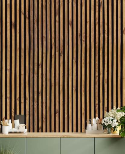 papier peint naturel à lattes de bois papier peint naturel à lattes de bois