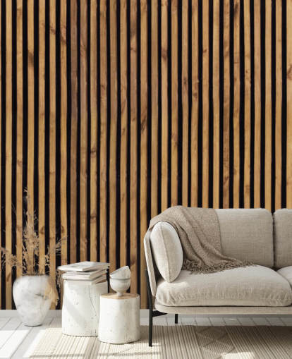 trelamell naturlig tapet