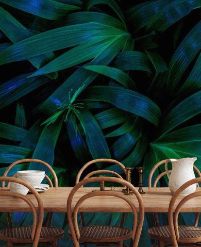 Deep Green Jungelen forlater Bakgrunn Deep Green Jungelen forlater Bakgrunn