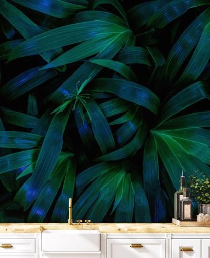 Deep Green Jungelen forlater Bakgrunn Deep Green Jungelen forlater Bakgrunn