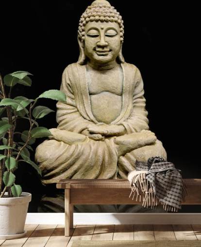 Buddha di pietra Stone Buddha Wallpaper 