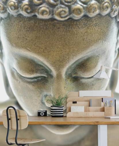 buddha head wallpaper