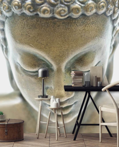 Buddha huvud tapet Buddha huvud tapet