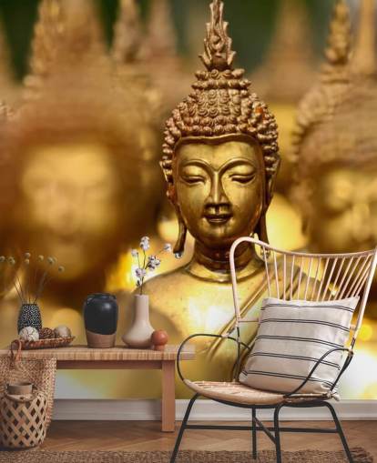 Buddha-statyer Buddha Statues Wallpaper 