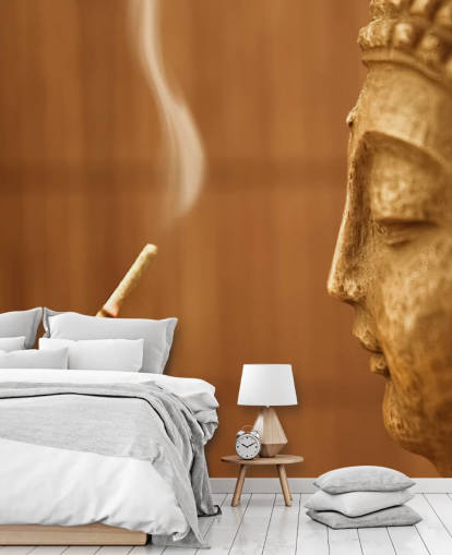 Templo Zen - Meditação de fumaça com Buda Zen Temple Wallpaper 