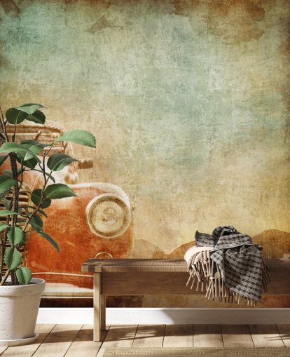 Red Vintage Car Wallpaper