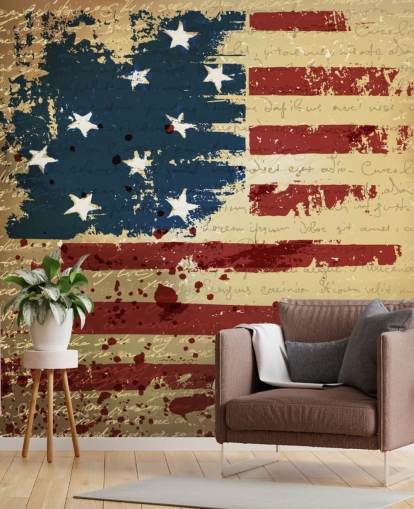 Sfondo del Giorno dell'Indipendenza. Astratto, grunge, vettoriale. Sfondo del Giorno dell'Indipendenza. Astratto, grunge, vettoriale.