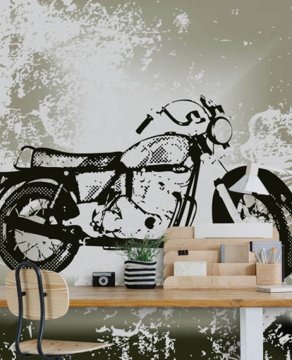 Gamle Motorcykel Baggrund