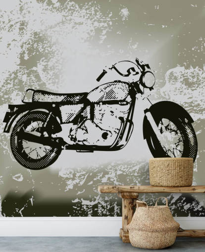 Gammel Motorsykkel Bakgrunn Gammel Motorsykkel Bakgrunn