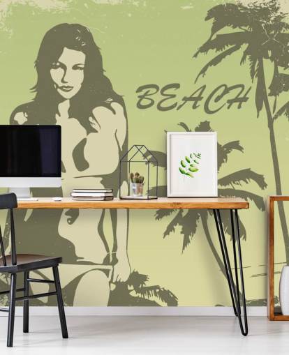 Beach Retro Beach Wallpaper Beach Retro Beach Wallpaper