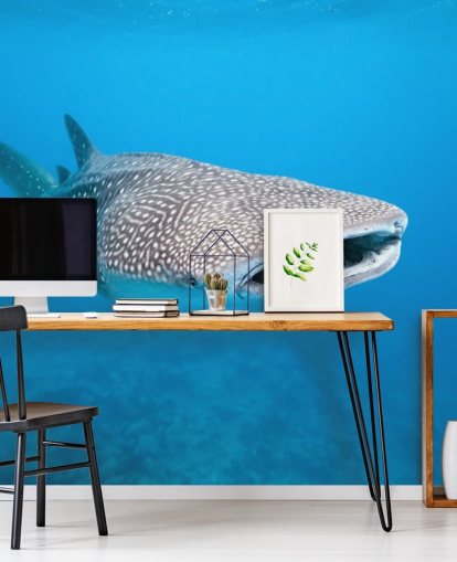 Flekket Hval Shark Mural