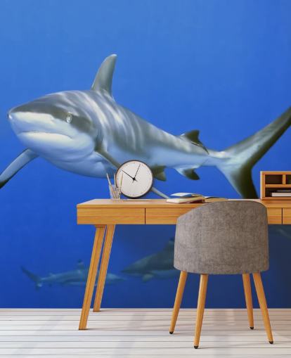 Shark and Friends Wallpaper