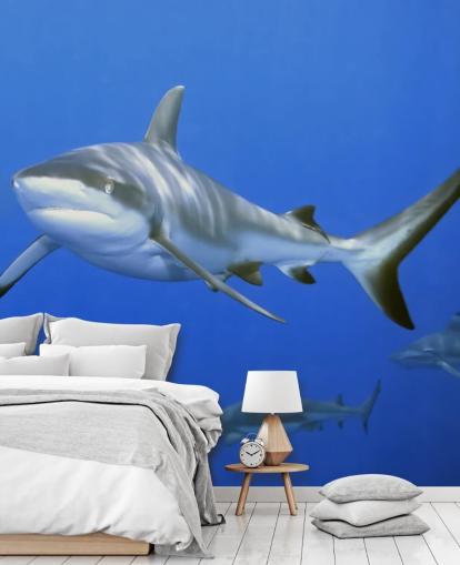Shark and Friends Wallpaper