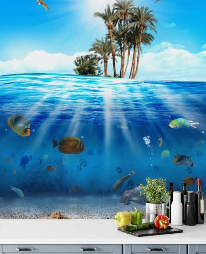 Under the Sea and Over the Sea Mural